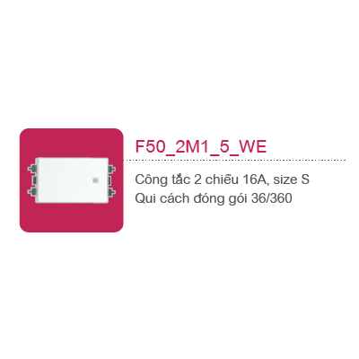 Công tắc 2 chiều size S